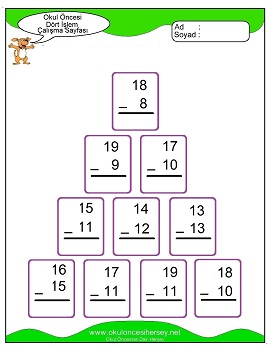 İşlemler yaprak test